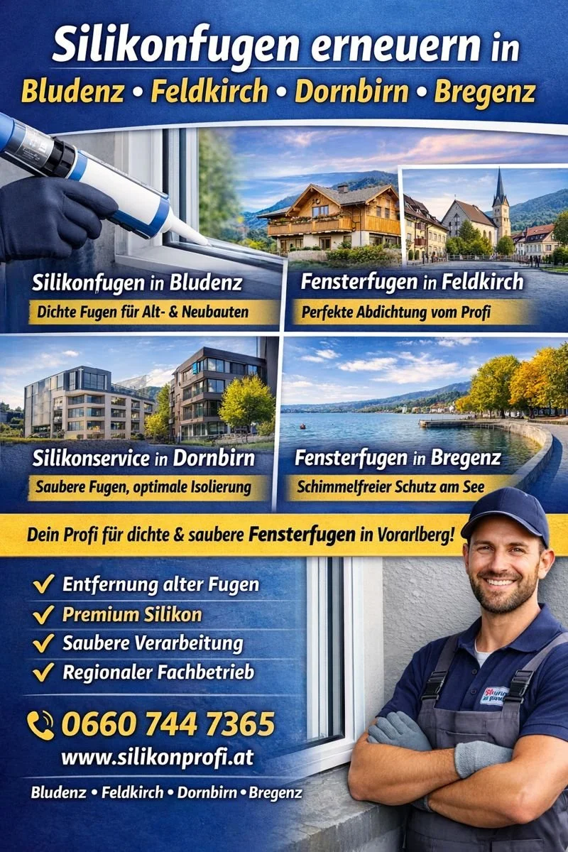 Silikonfugen am Fenster erneuern