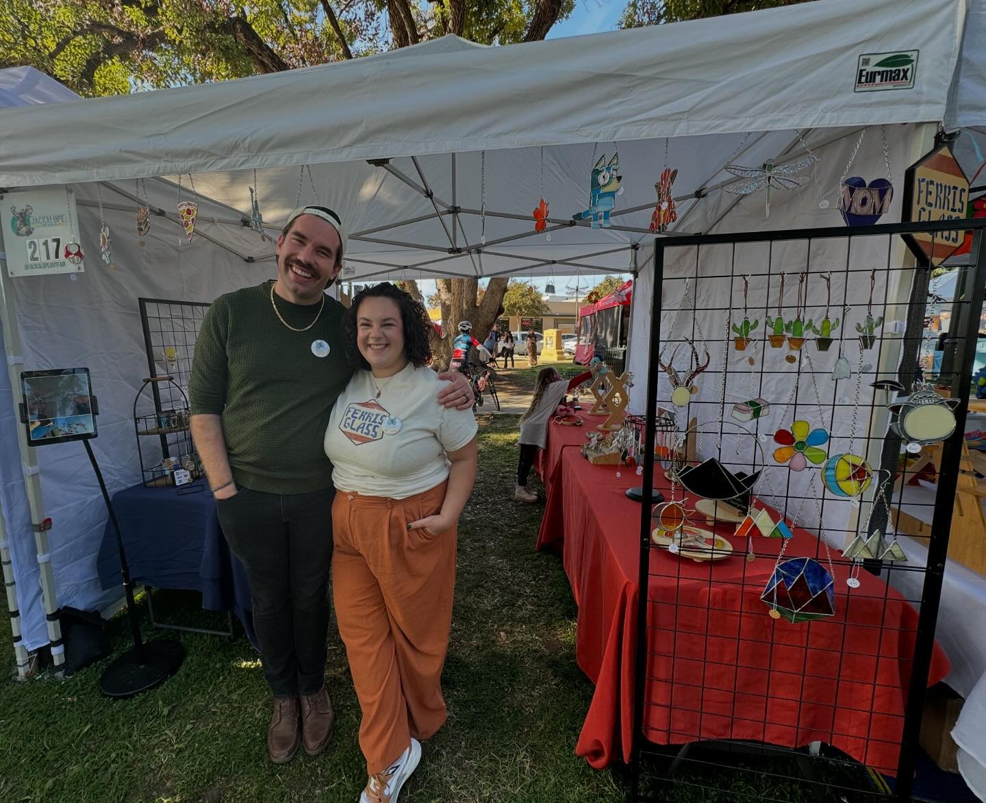 Still riding the high of a wonderful @jackalopeartfair in Pasadena last weekend! We love getting to share our art and see so many old friends and make new ones.

We&rsquo;ll be back with Jackalope in Burbank on December 7th and 8th&hellip;stay tuned 
