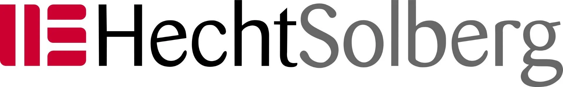 HechtSober logo in black and gray font with a red stylized letter H on the left