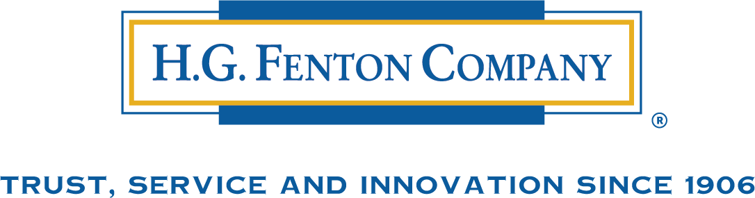 Logo of the H.G. Fenton Company with the tagline 'Trust, Service and Innovation Since 1906'.