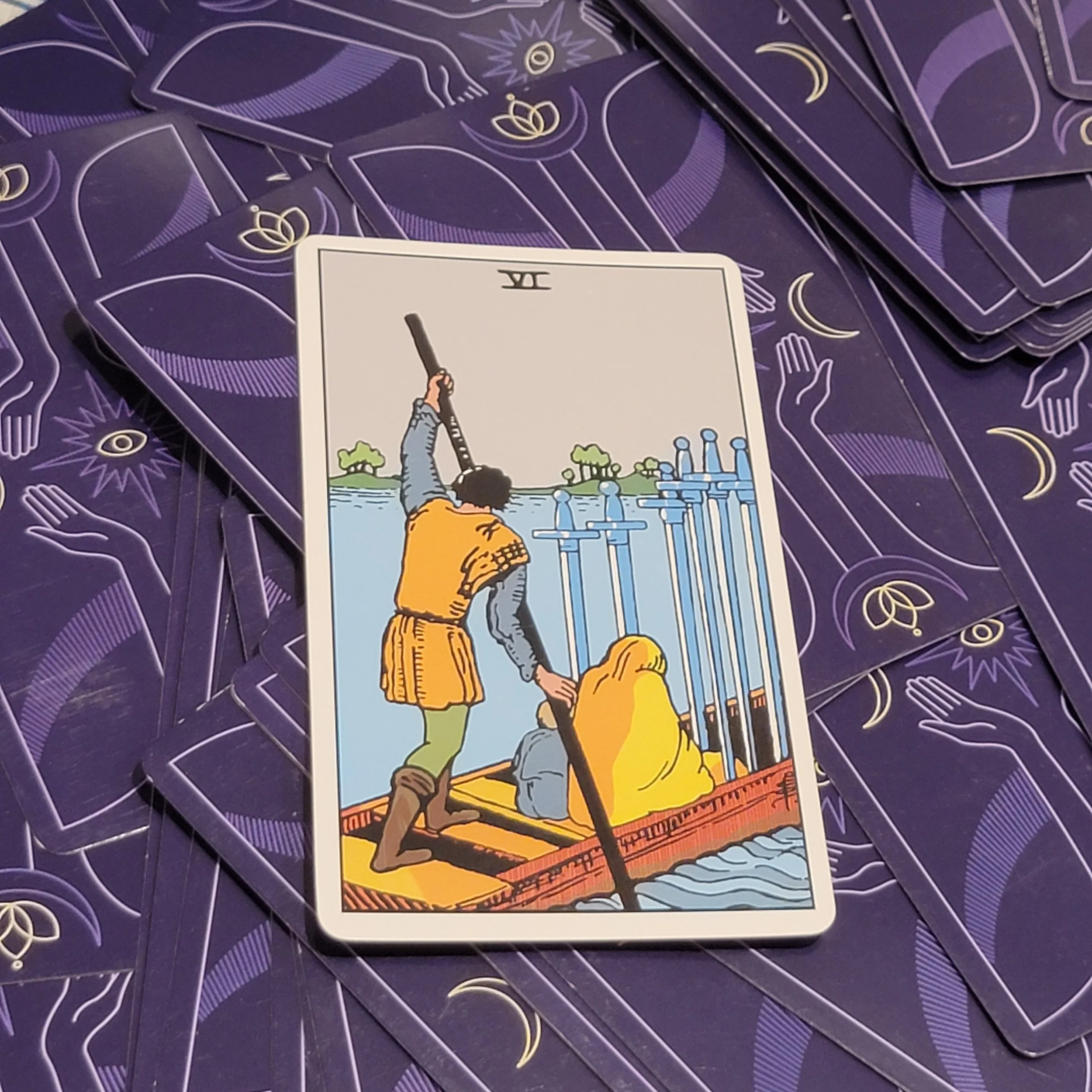 6 of Swords Tarot Card Meaning