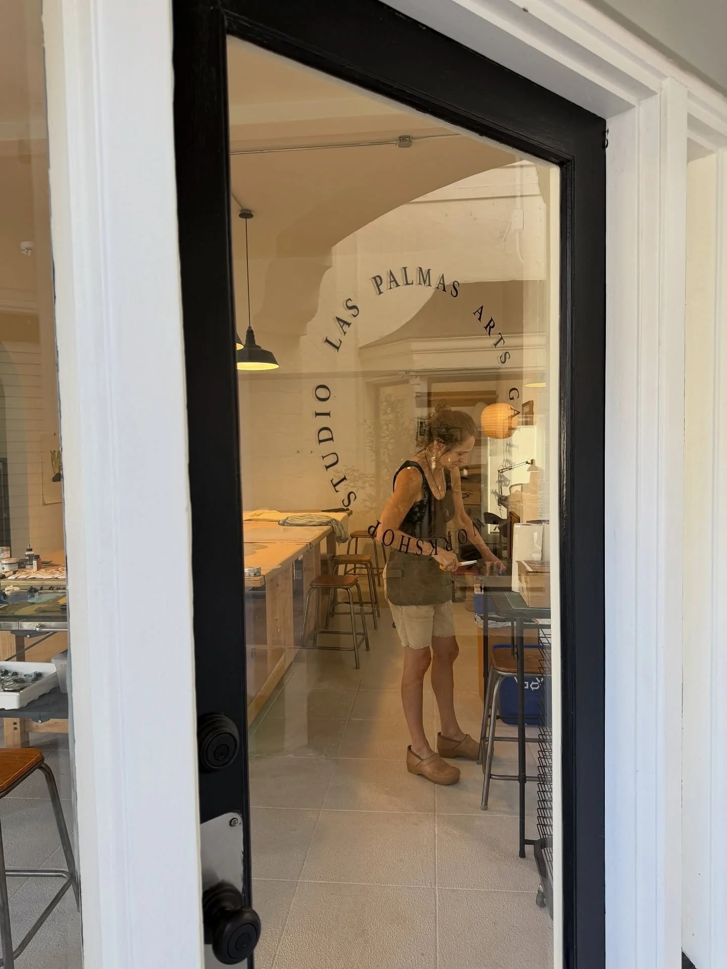 Back to the beautiful bustle of studio access Tuesdays!