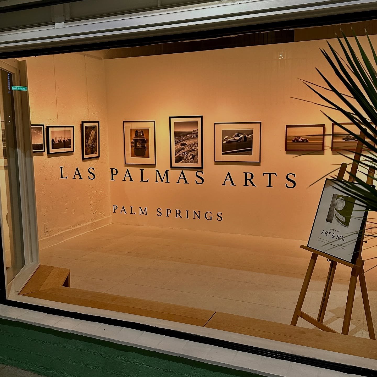 All set up (mostly) for Saturday evening&rsquo;s @porscheartandsol photography show! Please join us from 5-9pm to enjoy lots of stunning photography (and one spectacular painting), lovely people and some great classic Porsches parked out front!

@b.g