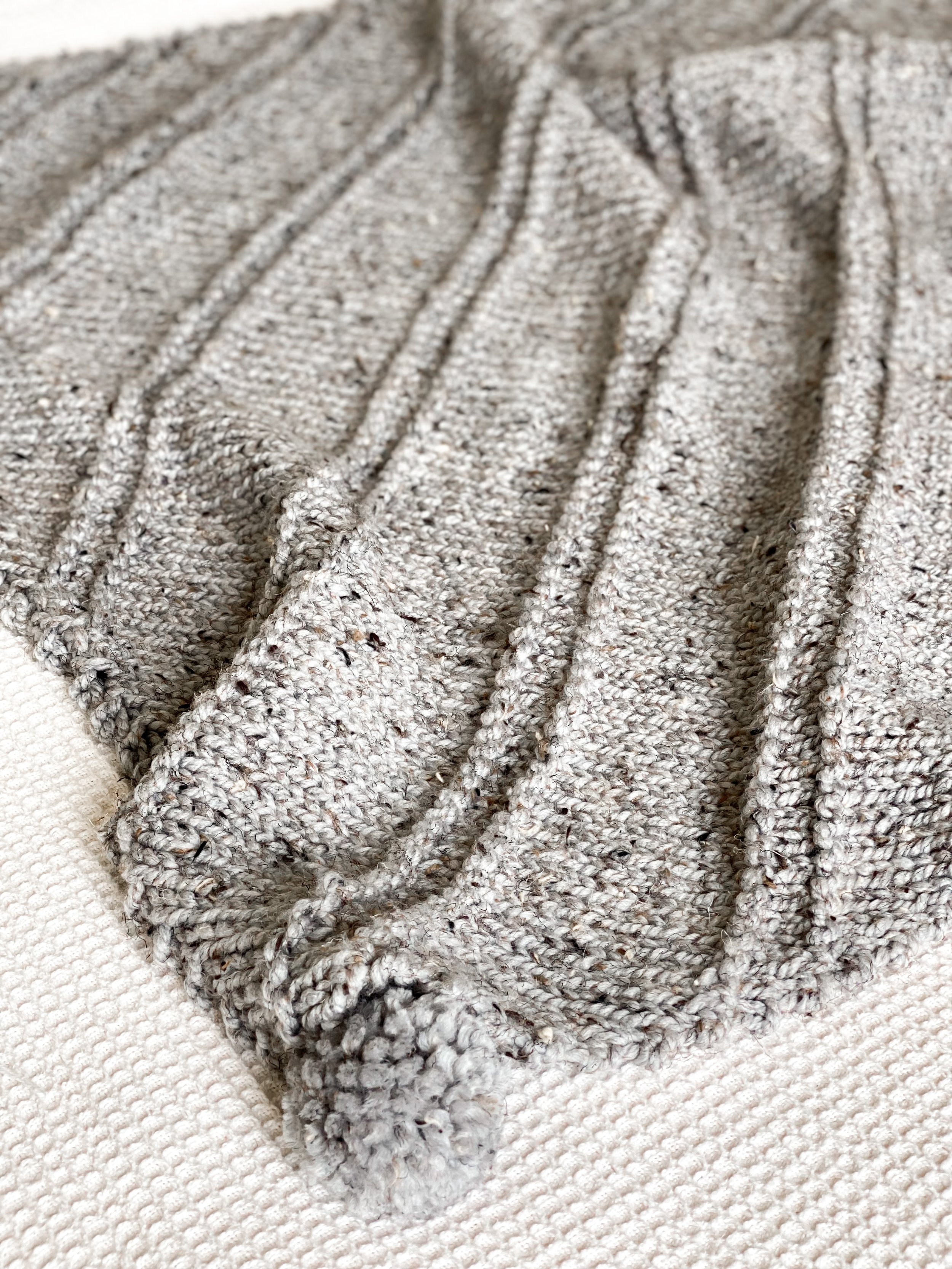 Crossways Throw — Whistle and Wool