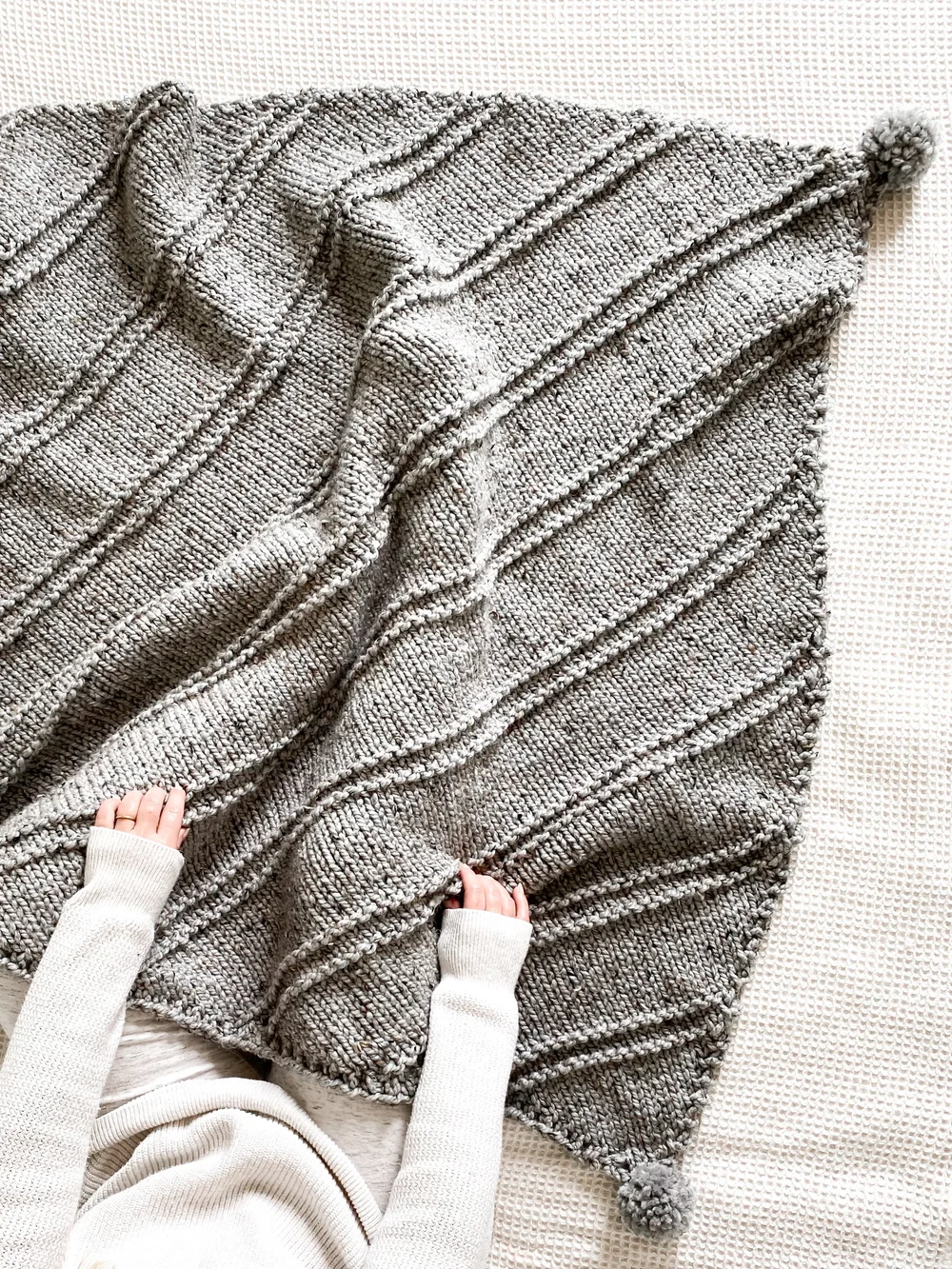 Crossways Throw — Whistle and Wool