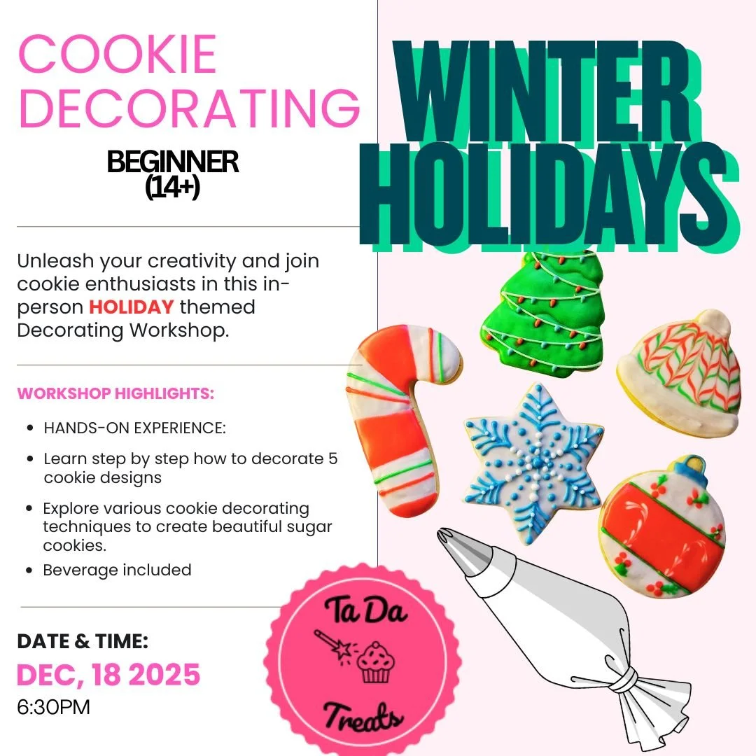 WINTER HOLIDAYS COOKIE DECORATING