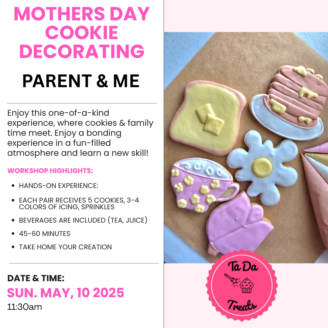 Mother’s Day - Parent and Me Cookie Decorating