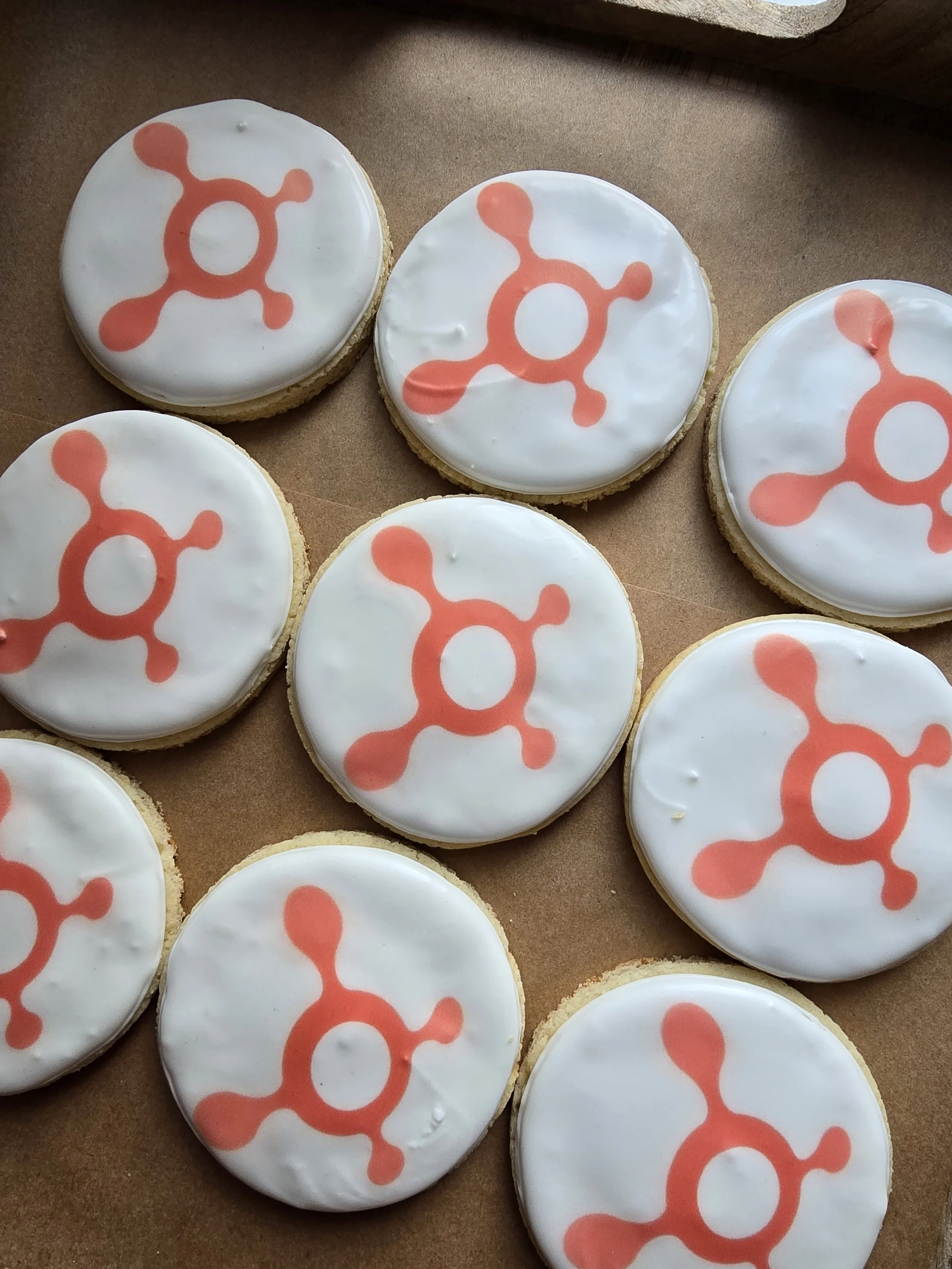 Printed Logo Cookies