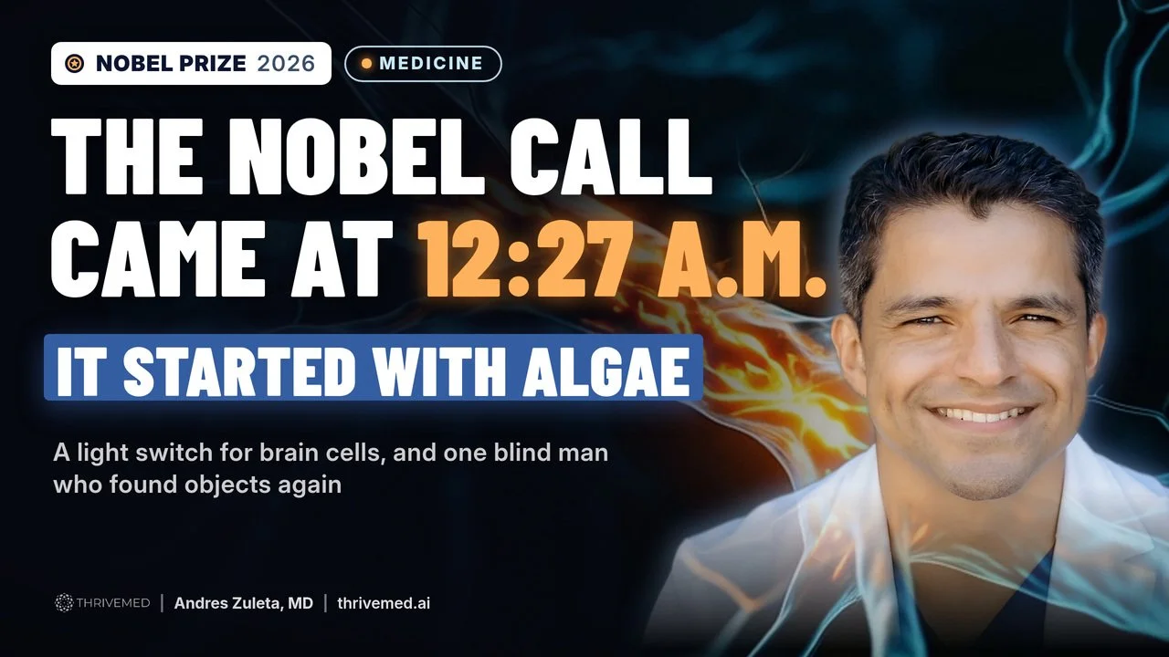 Optogenetics Wins the 2026 Nobel: My Read on the Discovery, the First Patient and the Limits