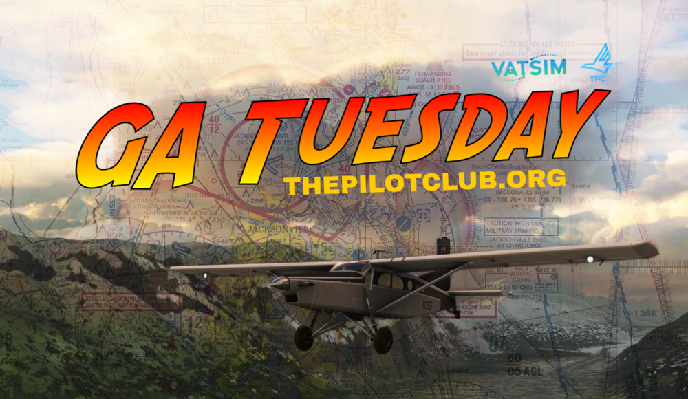 The Pilot Club - GA Tuesday flightsim group flights