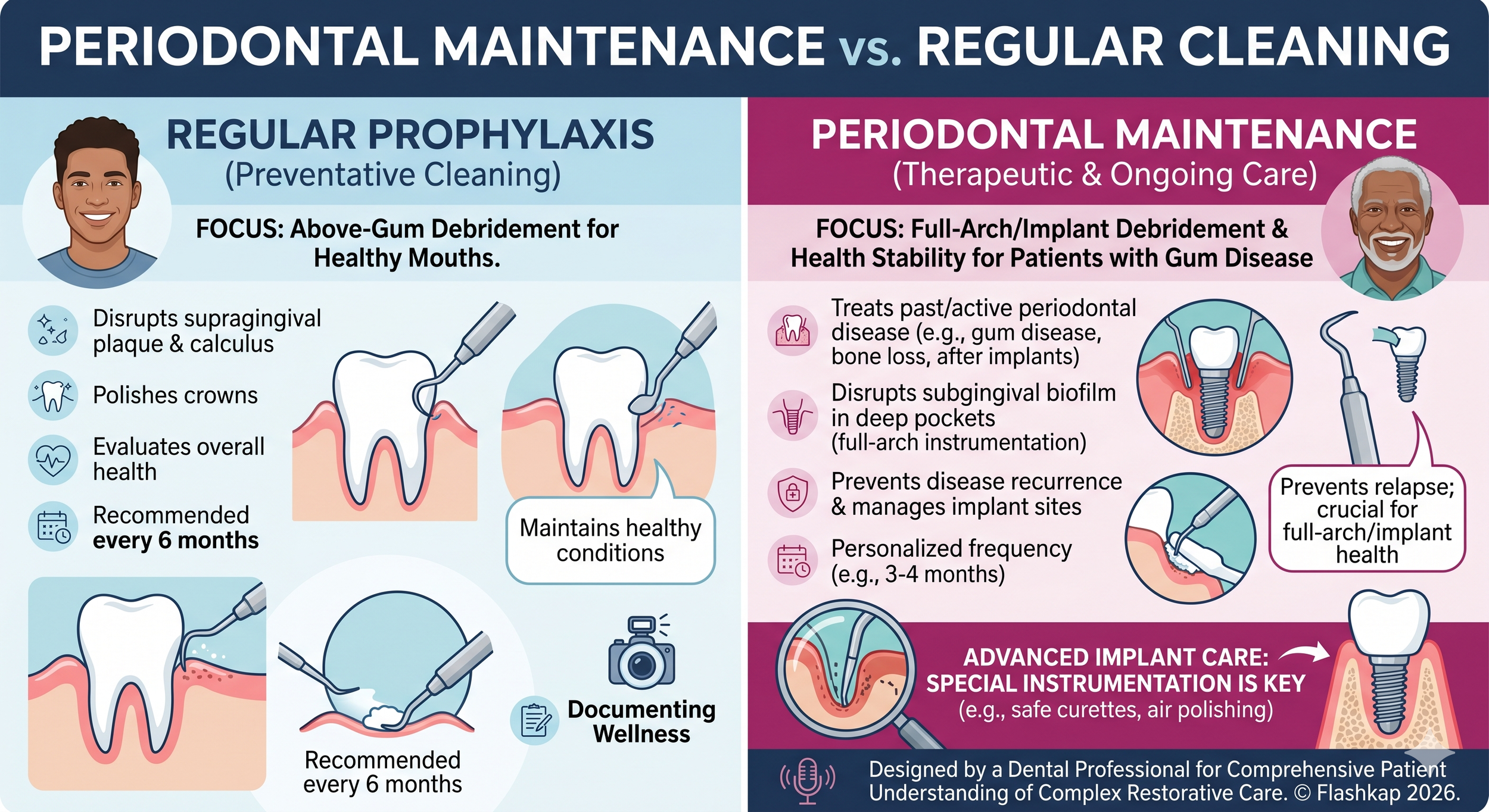 Periodontal Maintenance: Why It's Not Just a Regular Cleaning