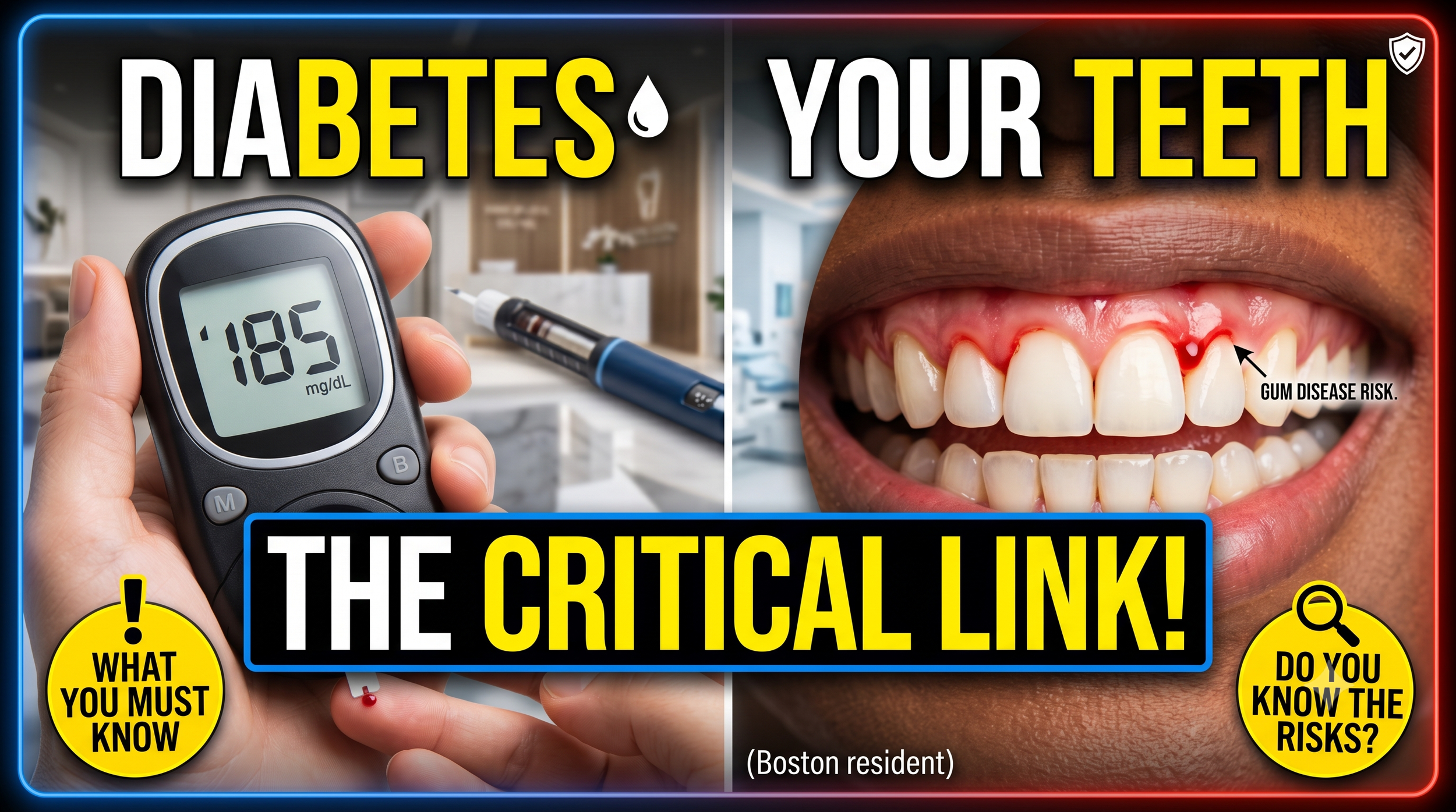 Diabetes and Dental Health: What You Need to Know 糖尿病與牙齒健康：您需要了解的事情