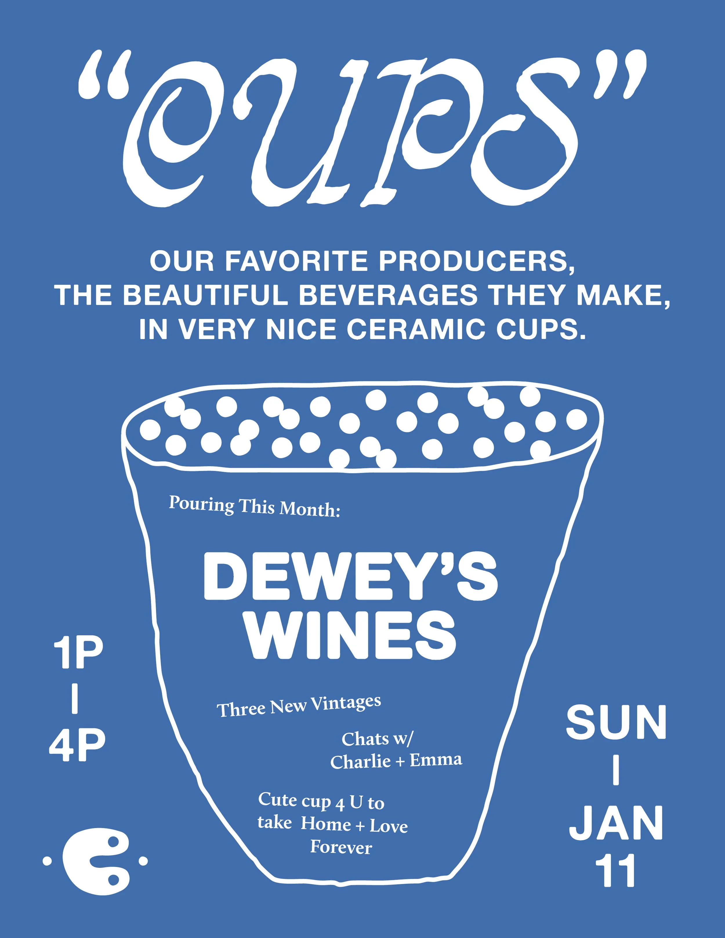 CUPS: Tasting Series