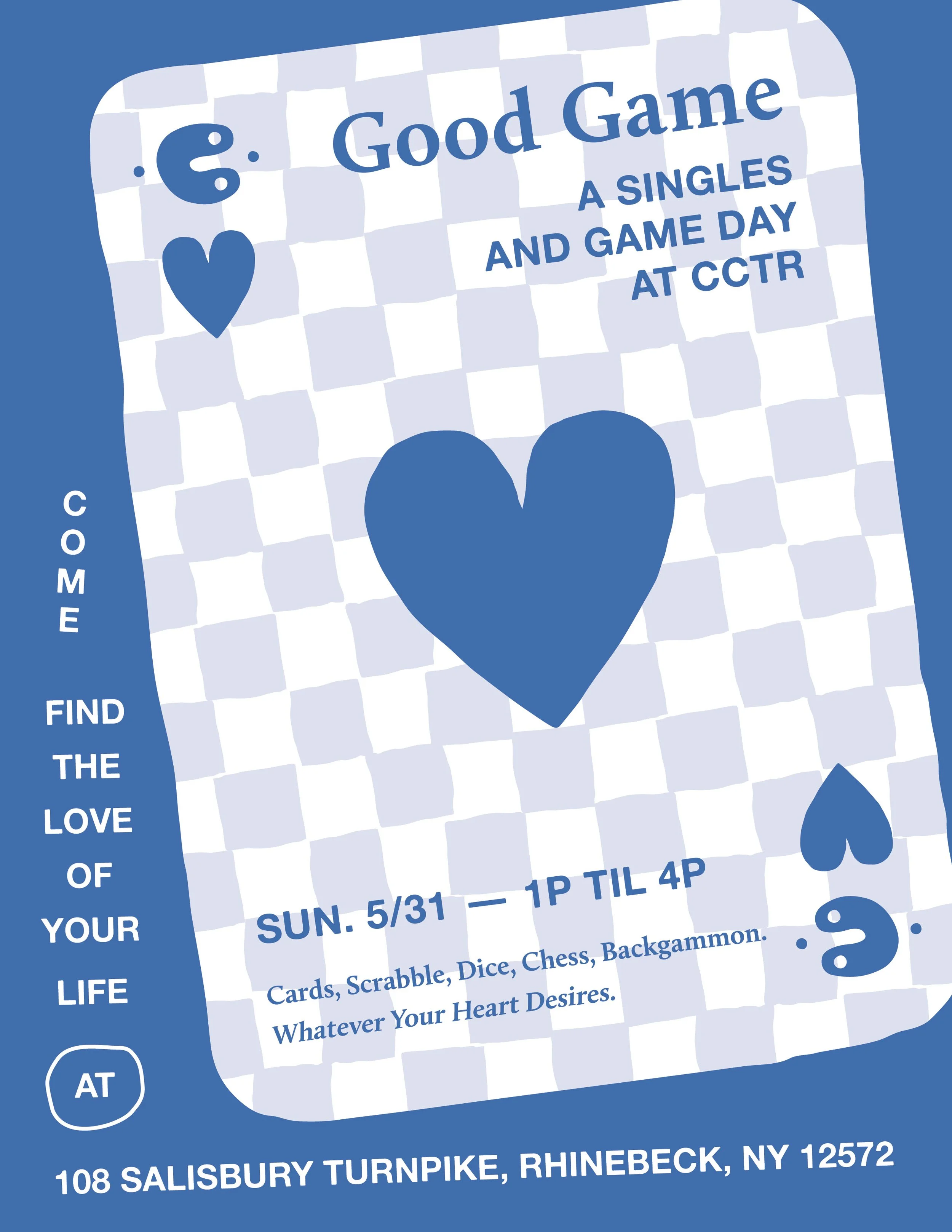 Singles Game Night