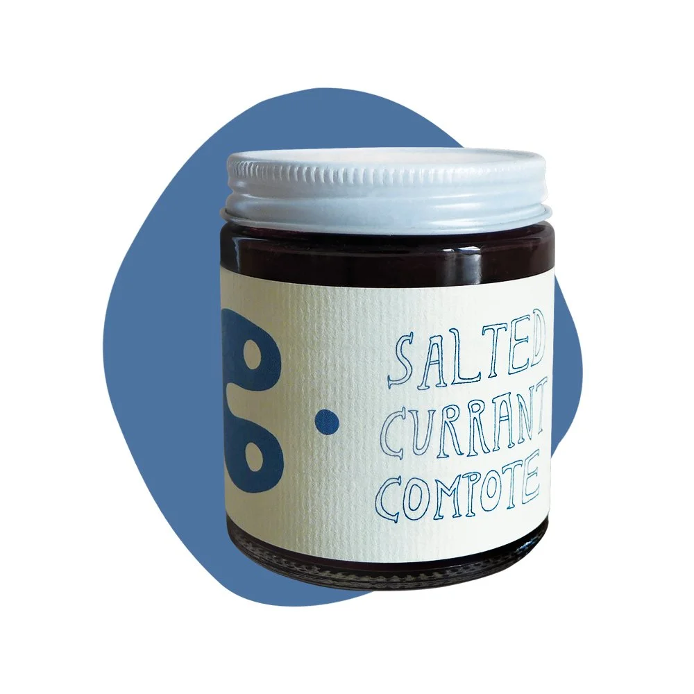 Salted Currant Compote