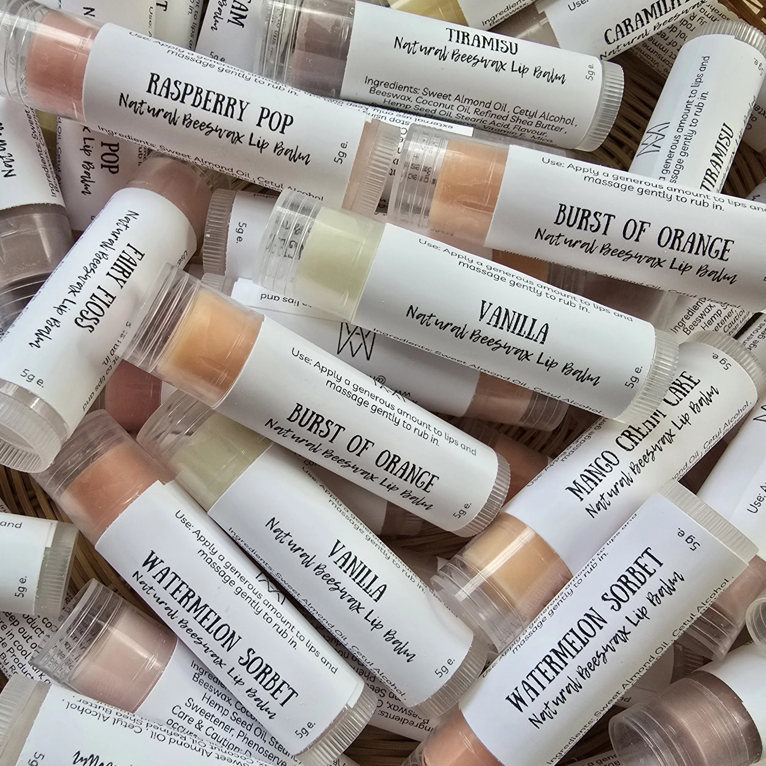 Beeswax Lip Balm - Custom Label