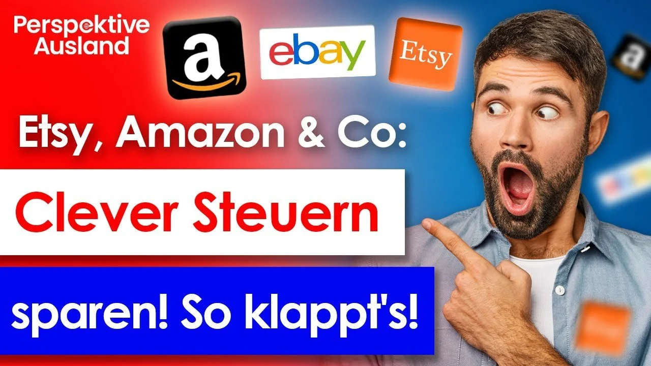 Entkomme dem Fiskus: So zahlst DU fast keine Steuern mit Amazon, Etsy, Ebay &amp; Co