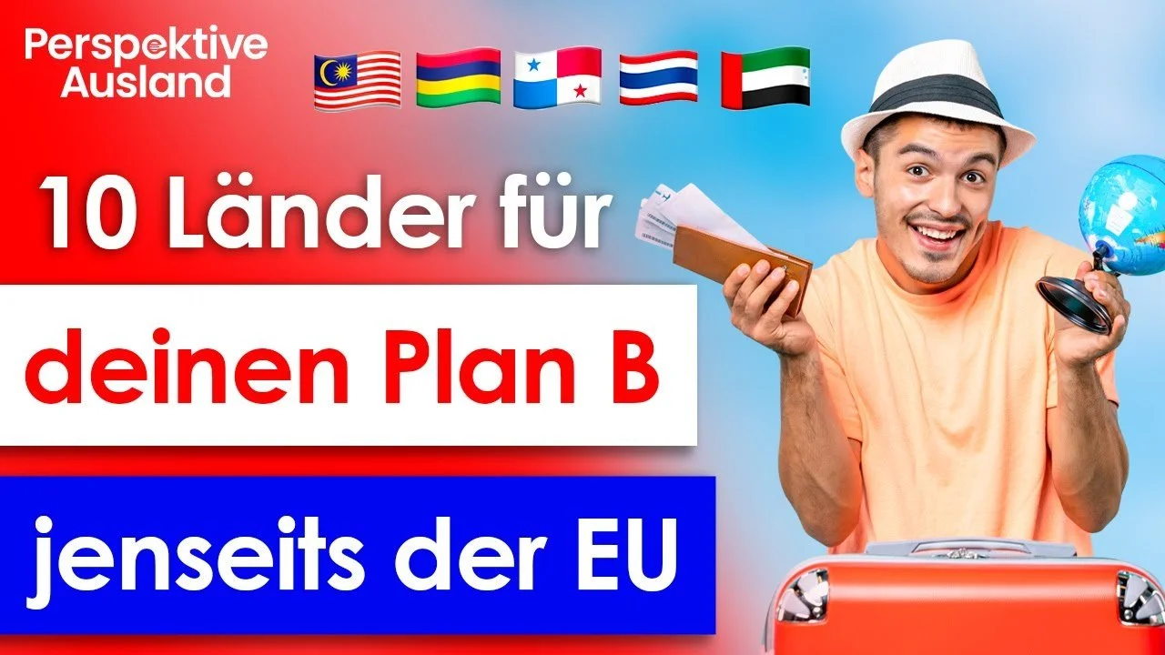 Ideal für Deinen "Plan B": 10 steuergünstige Nicht-EU Länder ohne Präsenzpflicht