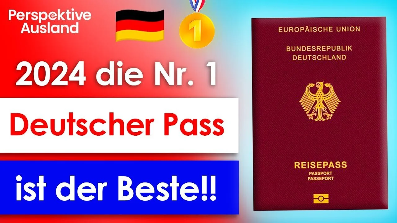 Deutscher Reisepass auf Platz 1 im globalen Vergleich