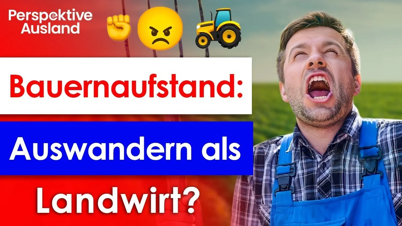 Deutsche Bauern haben die Nase voll. Jetzt Hof verkaufen und auswandern??