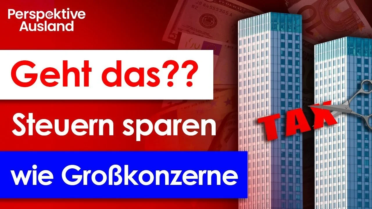 Steuern sparen wie Google, Apple, Amazon: Kann das auch meine Firma?