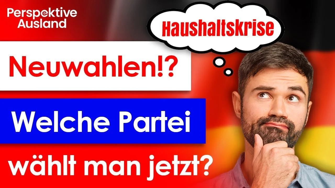 Neuwahlen wegen Haushaltskrise? Welche Partei soll man jetzt wählen?