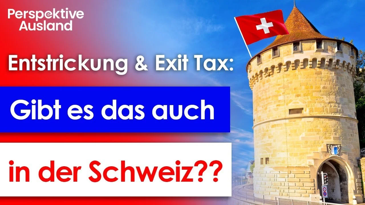 Gibt's denn so was? Exit Tax auch in der Schweiz?