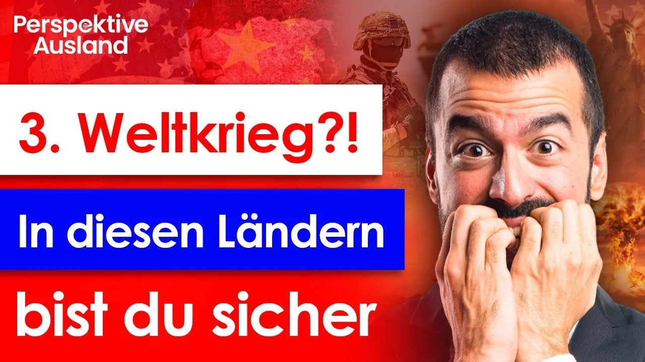 In welchen Ländern bist Du vor dem 3. Weltkrieg &amp; Atomkrieg sicher?