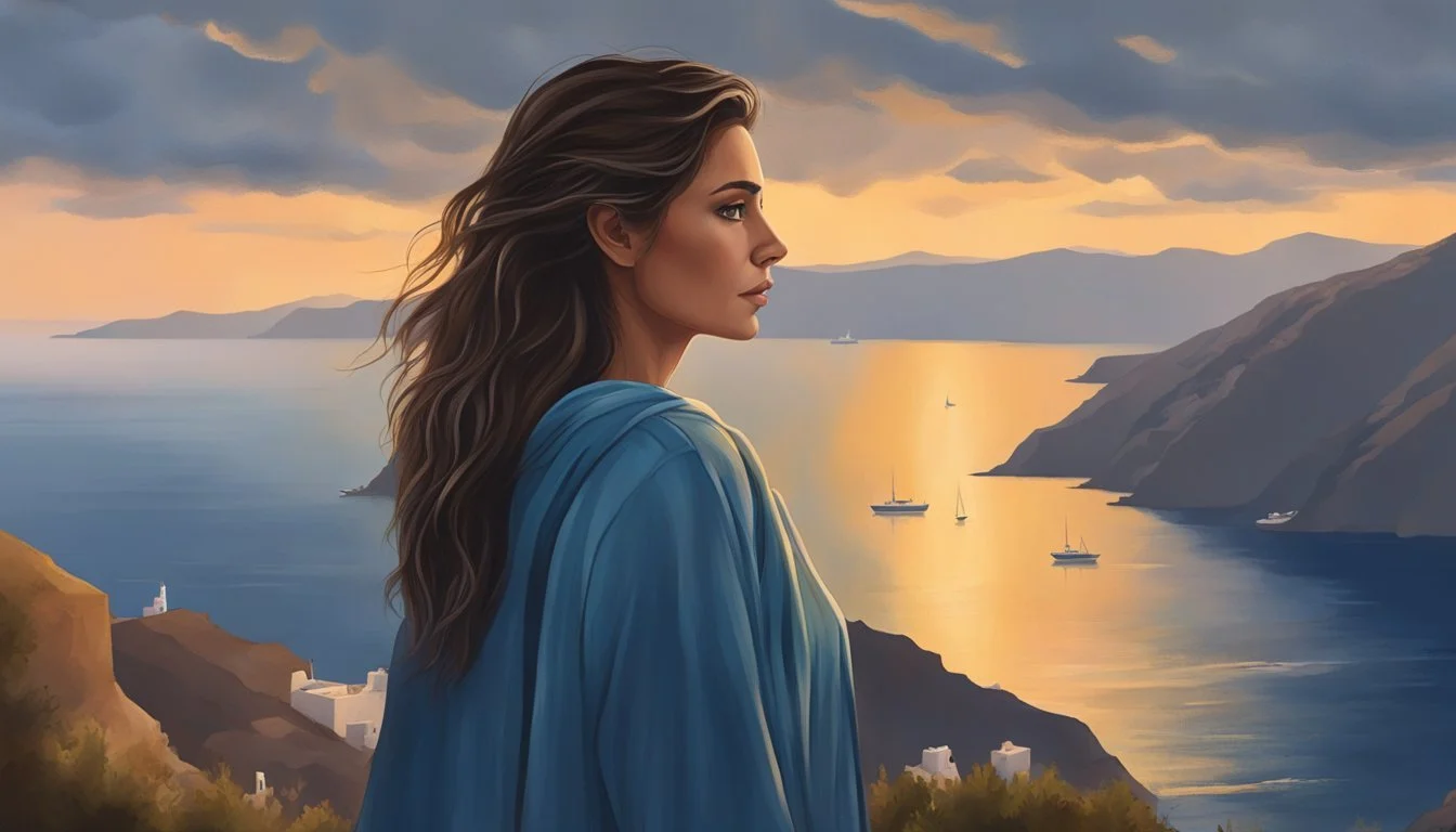 Crizi Stern: Santorinis Sonnenaufgang nach stürmischer Liebesnacht