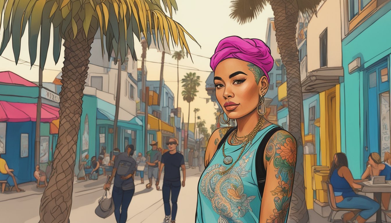 Vom Mobbingopfer zum Tattoo-Star: Linas bunte Verwandlung in den USA