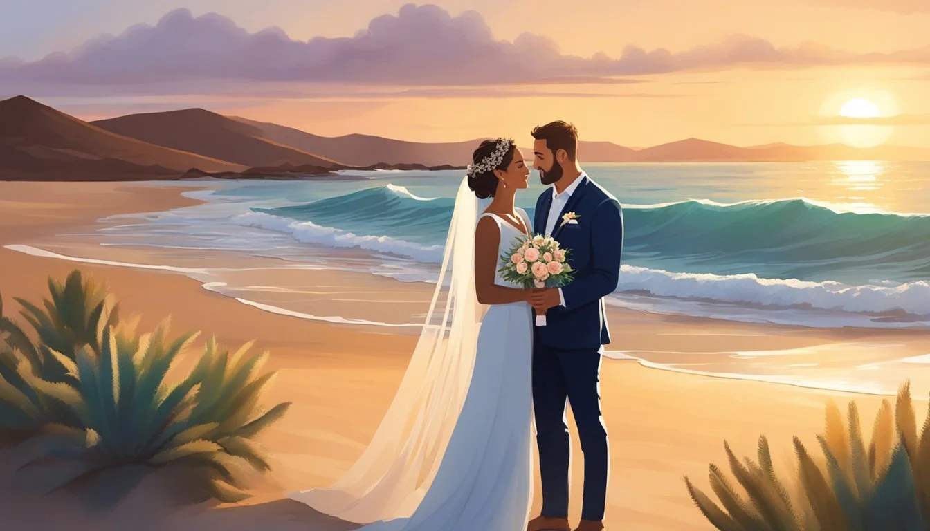 Eis &amp; Eheglück: Ullis Strandhochzeit krönt Fuerteventura-Traum