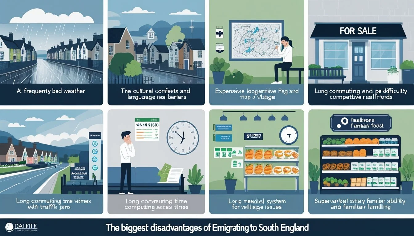 Die 9 größten Nachteile beim Auswandern nach Südengland