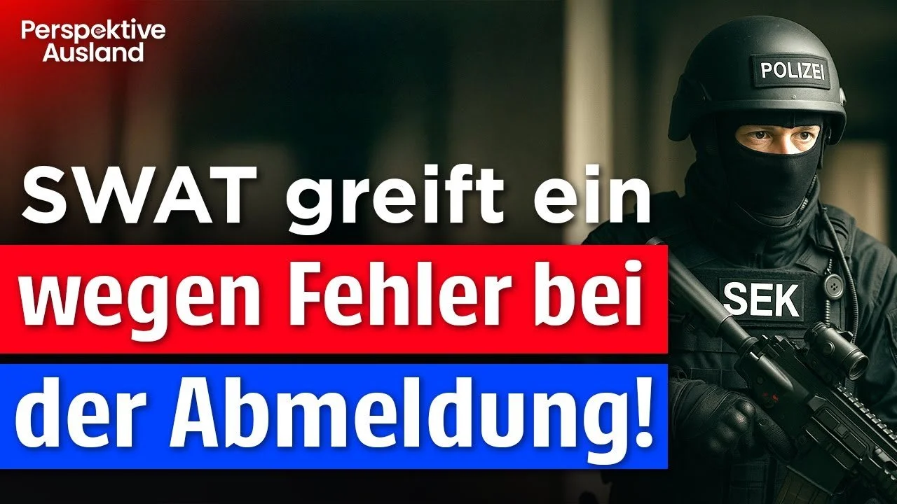 Abmeldung vergessen? Diese Auswanderer wurden von der Polizei geweckt