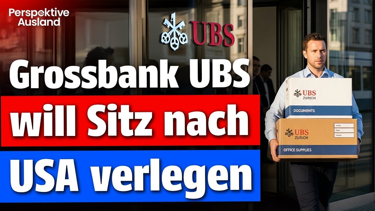 Alarm in Zürich: Droht UBS mit Abwanderung in die USA wegen EU-Vertragspaket??