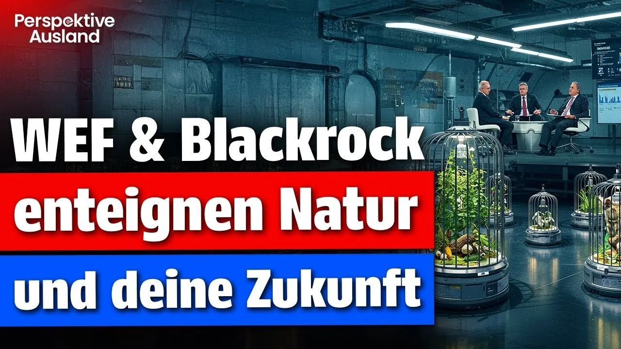 Der große Raubzug: Wie WEF &amp; BlackRock die Natur kaufen und an dich vermieten