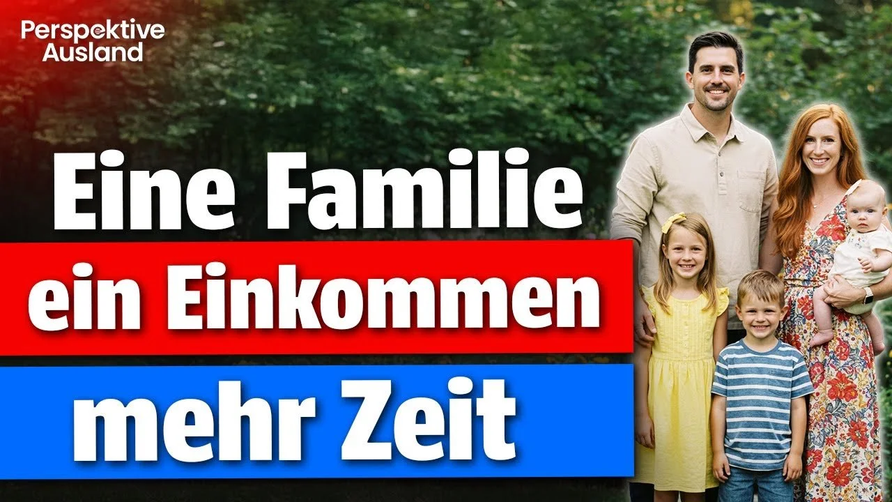 Die moderne Einverdienerfamilie: Wie ein Einkommen im Ausland wieder für alle reicht