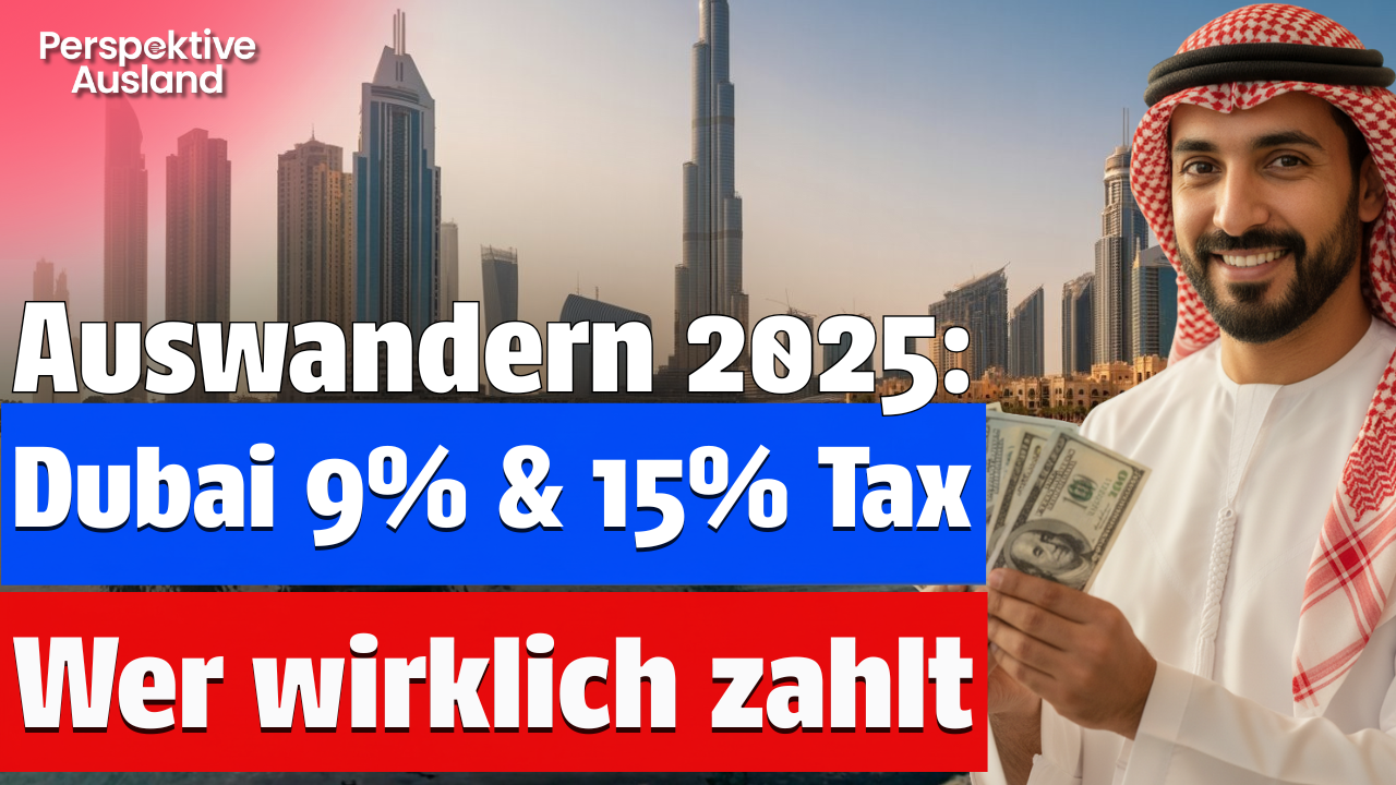 Auswandern Dubai: 9% (bzw. 15%!!) Körperschaftsteuer - die Wahrheit!!