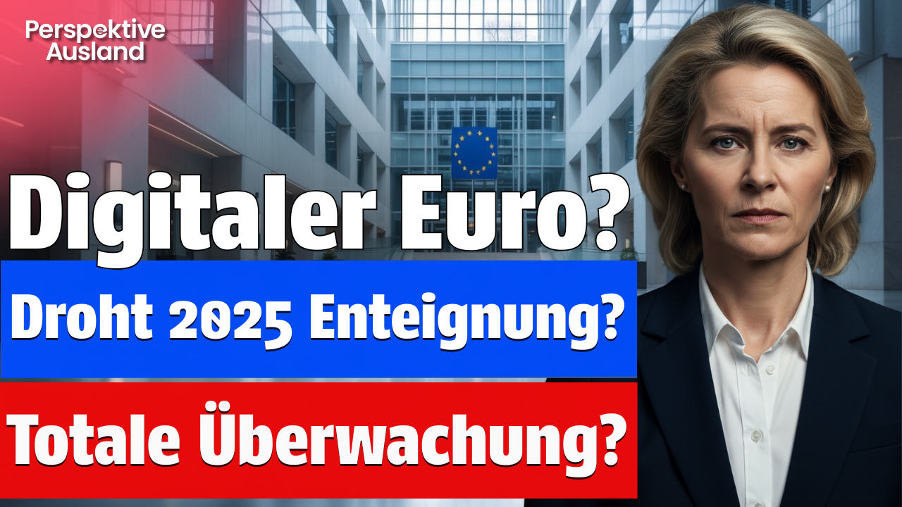 Kommt 2025 wirklich der digitale Euro, Enteignung und totale Überwachung??