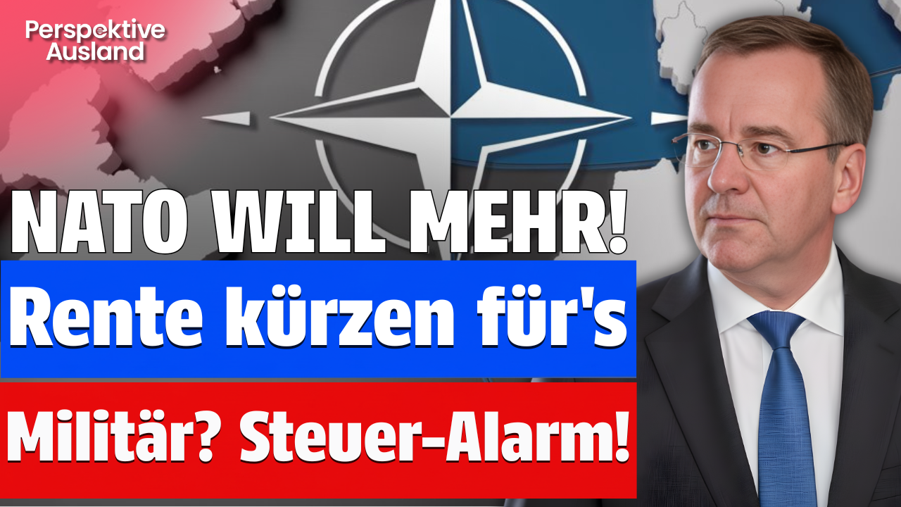 Mehr Militär, weniger Rente, höhere Steuern? NATO will "Opfer" für Verteidigung