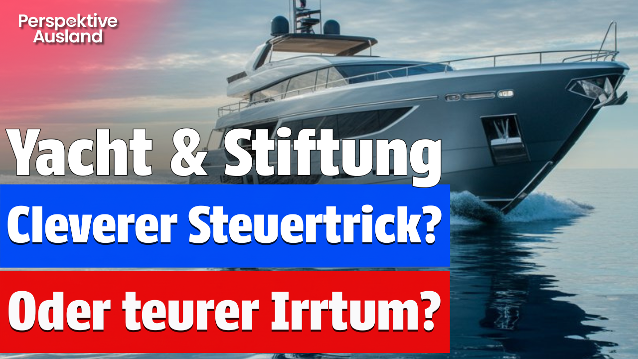 Yacht durch Stiftung kaufen: Clever oder riskant?