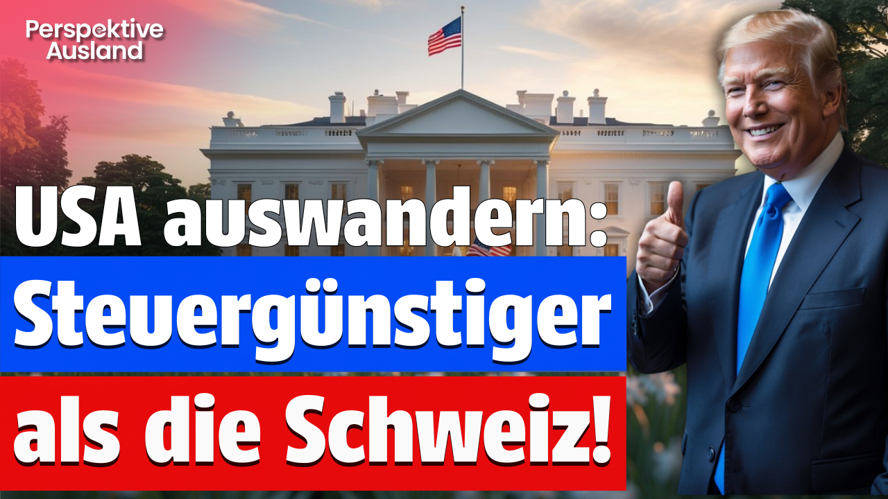 In die USA auswandern und niedrigere Steuern bezahlen als in der Schweiz