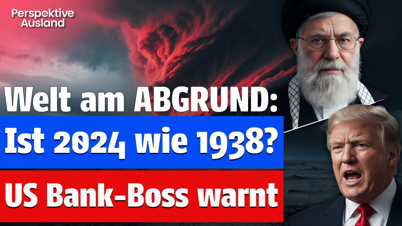 Ist 2024 das neue 1938? JP Morgan-Boss sieht uns schon im 3. Weltkrieg...