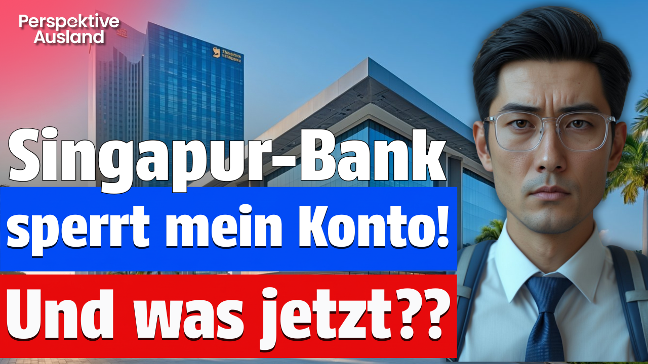 Singapur-Bank friert Konto ein wegen fehlendem Steuernachweis. Was nun??