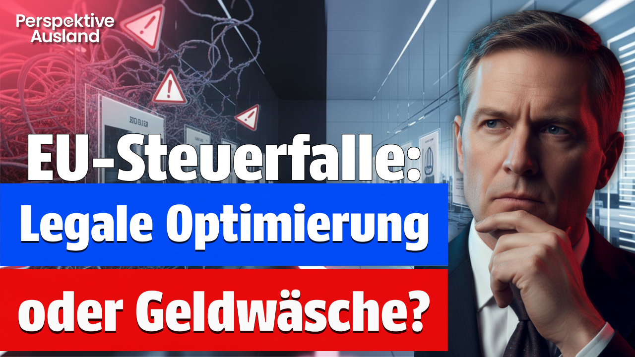 Steuervermeidung = Geldwäsche? EU-Gesetze bedrohen legale Steueroptimierung!