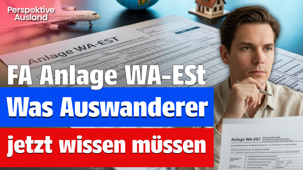 Anlage WA ESt: Was Auswanderer seit 2017 dem Finanzamt alles mitteilen müssen