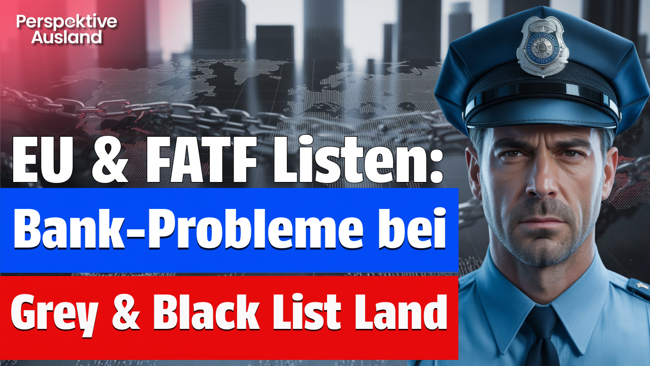 Graue &amp; schwarze Liste von EU / FATF: Negative Folgen für Konto und Banking