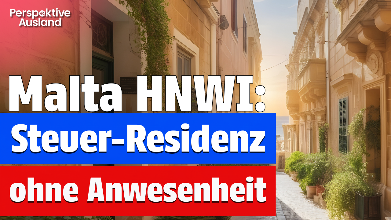 HNWI Status Malta: Tax residency WITHOUT presence