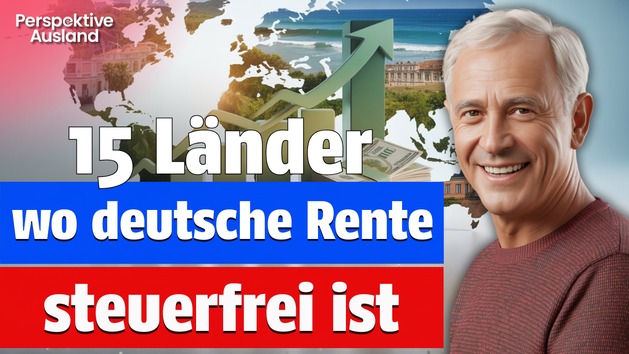 In diesen 15 Ländern die deutsche Rente (fast) steuerfrei beziehen