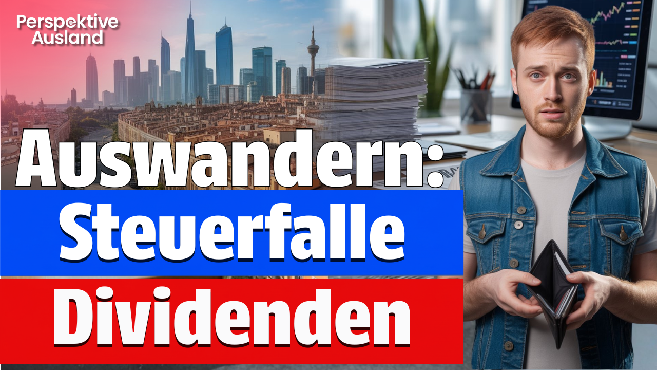 Auswanderer-Steuerfalle: Dividendenaktien bei Umzug in Niedrigsteuerland
