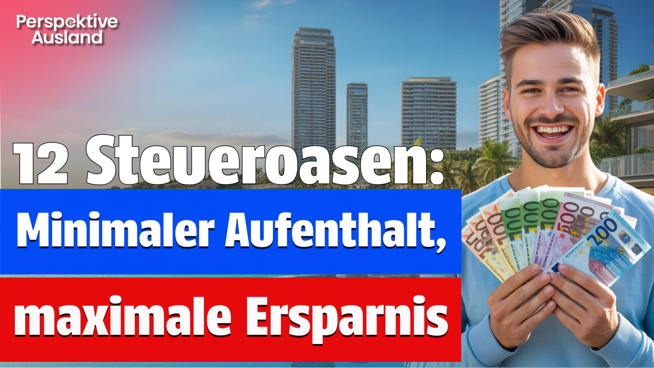 Auswandern &amp; Steuern sparen: 12 Steuerparadiese mit minimalem Aufenthaltsbedarf